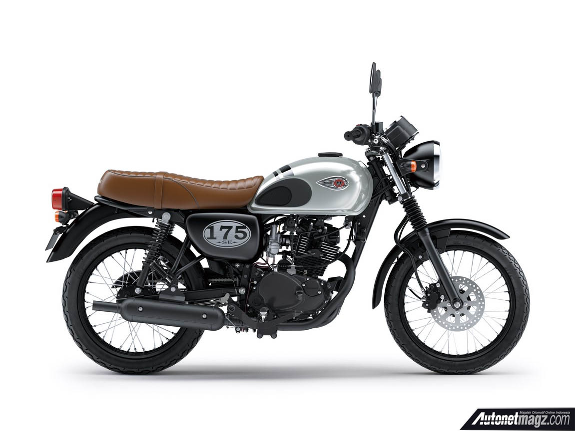 Kawasaki Rilis W175, Motor Retro Karburator Seharga 29,8 Juta