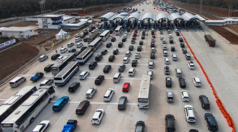 Arus Balik bagi para pemudik di prediksi akan terjadi dua kali