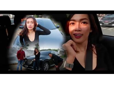 Wow! DJ Kyki Michelle Nyobain Mazda CX-9 Bareng Tim CK Magazine