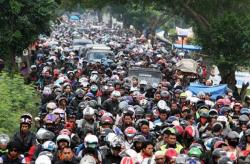 Sepuluh titik rawan kemacetan di arus mudik lebaran 2018