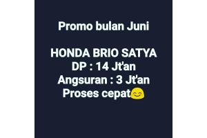 Promo Honda Brio SATYA E CVT 2021